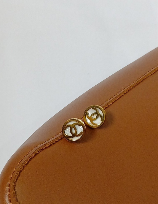 Premium Chanel-inspired studs