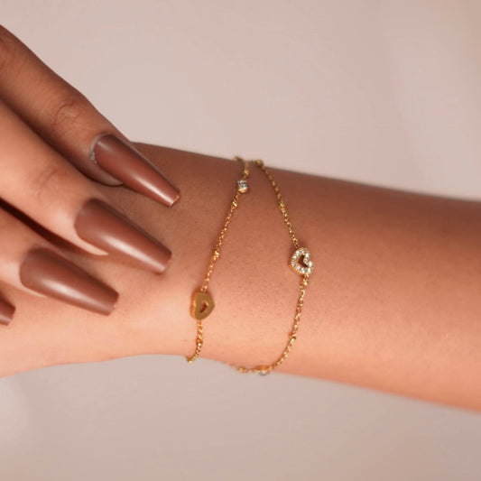 Minimalist MIT Bracelet for Women | Stainless Steel Waterproof Jewelry