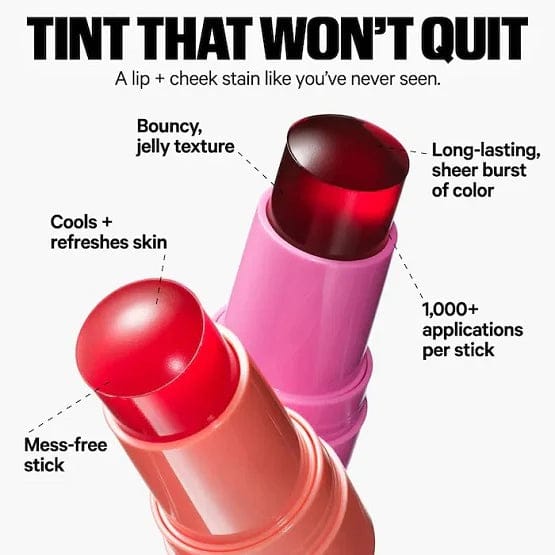 Milk Jelly Blush Milk Makeup Jelly Tint Blush Milk Cooling Water Jelly Tint Water Jelly Tint Stick Sheer Lip Cheek Stain Make-up