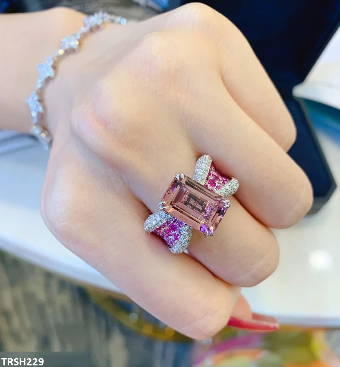 Zarcone Square Adjustable Ring
