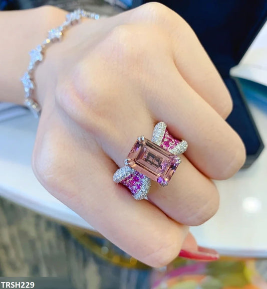 Zarcone Square Adjustable Ring