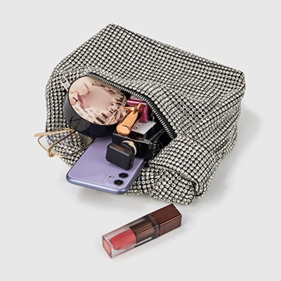 High Quality Rhinestone Party Bag