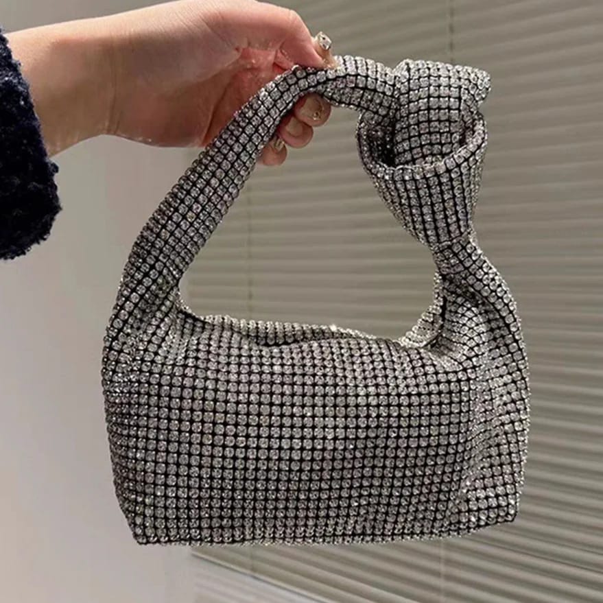 High Quality Rhinestone Party Bag