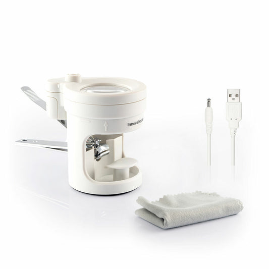 LED Nail Clippers with 8× Magnifier – High-Precision Nail Grooming with Enhanced Visibility