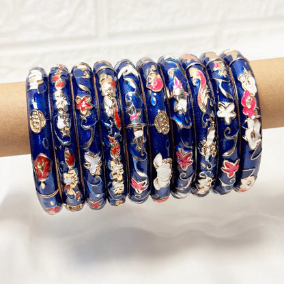 Antique Meena Kari Bangle-Waterproof Party Wear