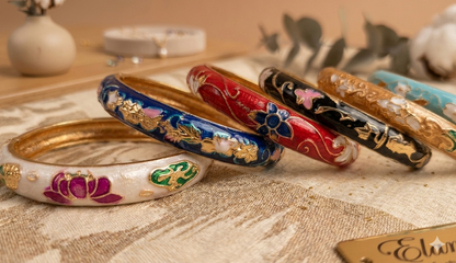 Antique Meena Kari Bangle-Waterproof Party Wear