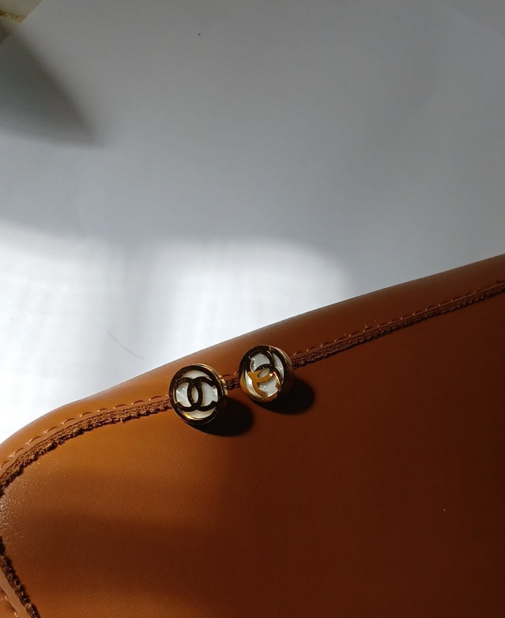 Premium Chanel-inspired studs