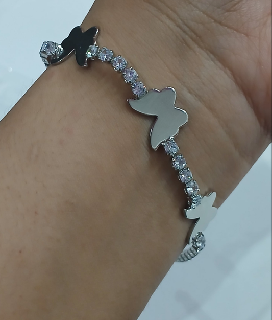 Butterfly Bracelet silver