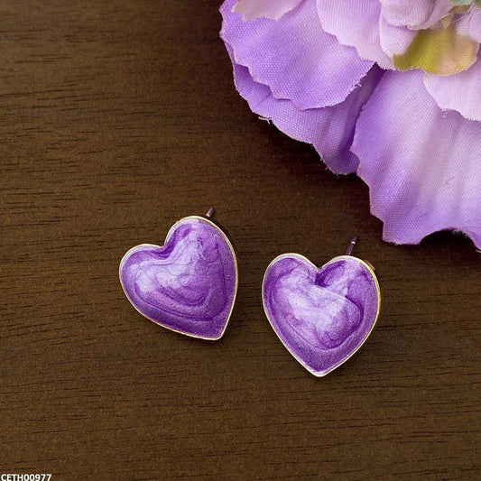 Heart Tops Pair (purple)
