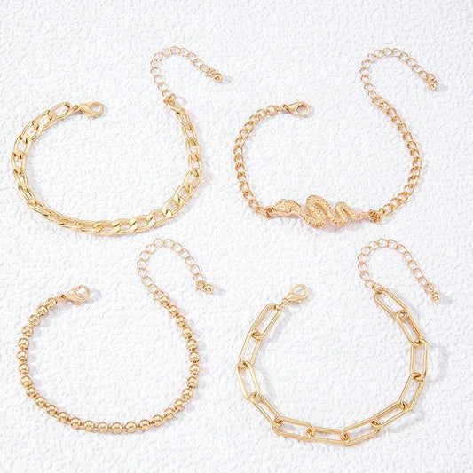 4 Chains Hands Bracelet