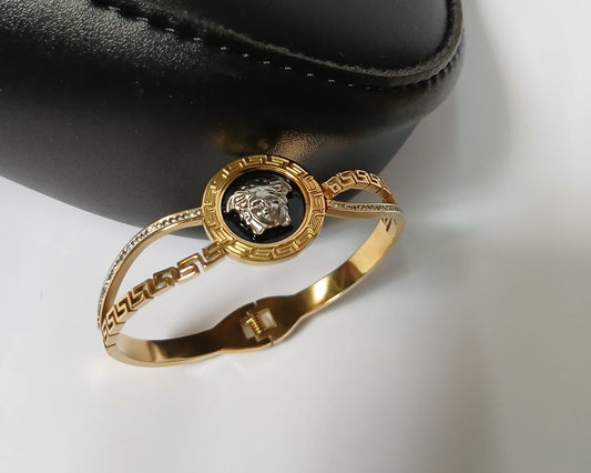 Medusa Medallion Stainless Steel Premium Quality Hands cuff / Versace Handcuff