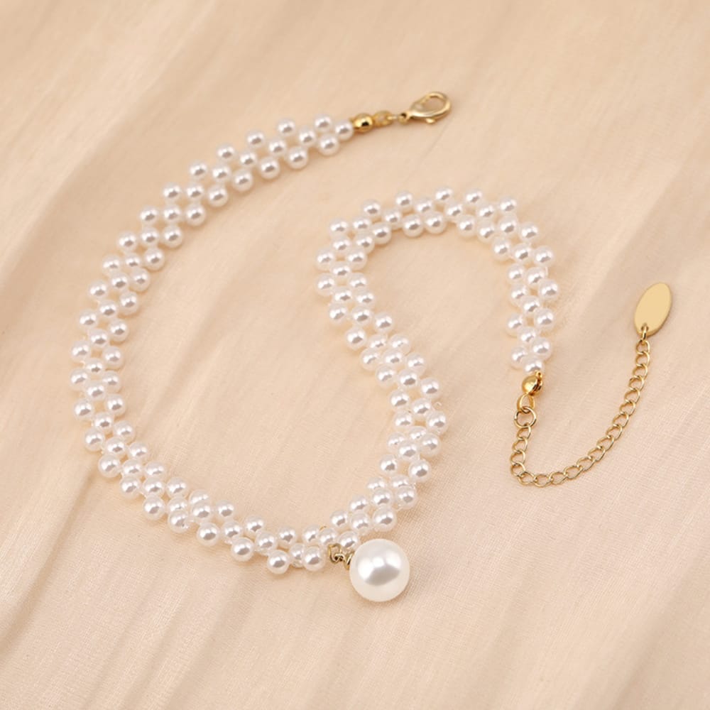 Pearls Choker Necklace