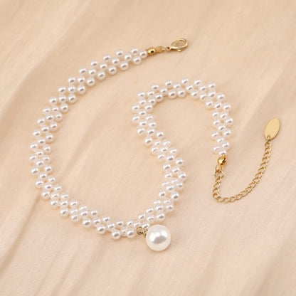 Pearls Choker Necklace