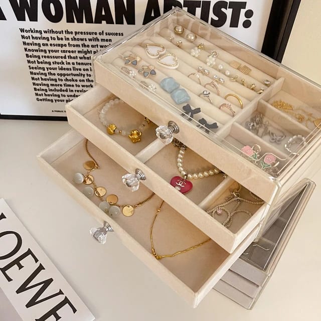 3 Layered Jewellery Organizer