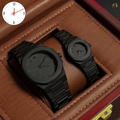 Black Aura Couple Watch