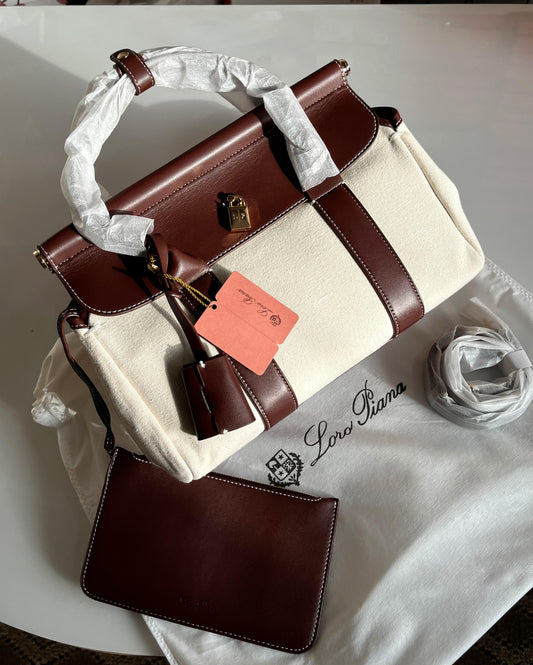 Loro Piana Loom Bag L32 Premium Handbag | Luxury Designer Handbag