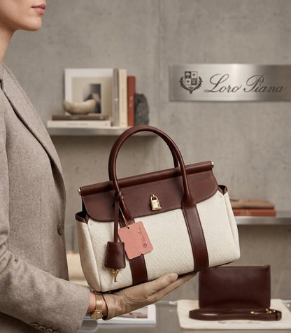 Loro Piana Loom Bag L32 Premium Handbag | Luxury Designer Handbag